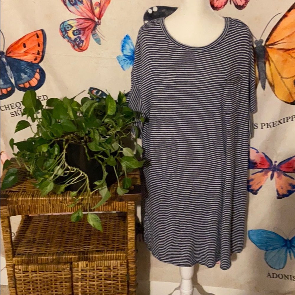 Stars above knit sleep shirt